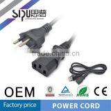 SIPU High Quality BRAZIL t5 Lamp Power Cord for pc thumbnail-1