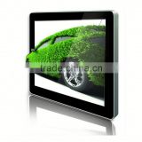 Full color wall mount lcd window advertising screen