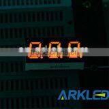 0.4 Inch Amber Color 3 Digit Led Display,the 7 Segment Led Display,ARKLED