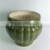 Colorful Wholesale Cheap Home Decorative Ceramic Handicrafts Flower Pot With Saucer thumbnail-2