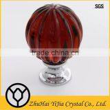 Pumpkin Style Clear Special Furniture Glass Handles thumbnail-2