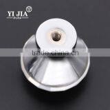 Chrome Base Clear Brass Accessories Drawer Pulls Cupboard Handle Knob thumbnail-4