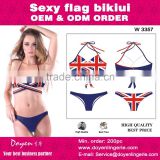 Factory Price Uk Flag Sexy Bikini Swimsuit