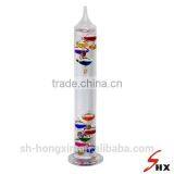 colorful balls galileo thermometer