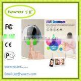 Android ABS Plastic Unlcok Short Time Recording Visitor Information Without Open Door Wifi Doorbell Camera