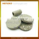 0.5 2 10 15 25 40 70 100 Microns Porous SUS304 316L SS Sintered Stainless Steel Filter Disc thumbnail-1