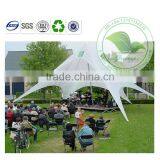 Unique Shape UV Protection White Star Fabric Tensile Awning thumbnail-2