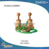 Wooden Jigsaw Puzzle Patterns Puzzle Game for Child thumbnail-1