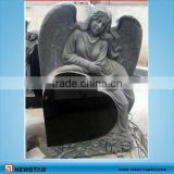 Angel tombstone ,granite tombstone,black tombstone