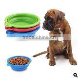 Wholesale Collapsible Supreme Dog Bowl Silicone Folding Dog Bowls thumbnail-2