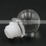 750ml Fancy Glass Whiskey Bottle With Cork Stopper Special Clear Glass Liquor Bottle Wholesale thumbnail-5