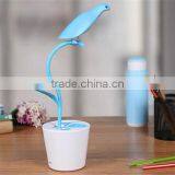 Simple Free Bird Lamp LED Small Table Lamp Bedroom Bedside Foldable USB Rechargeable Lamps thumbnail-2
