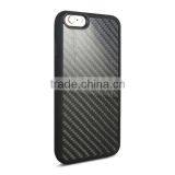 Universal TPU + REAL CARBON FIBER Mobile Phone Case for IPhone 6/6s thumbnail-3