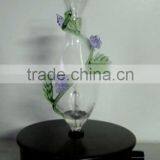 Elegant Wooden and Glass LED Aroma Diffuser Nebulization Essential Oil Diffuser thumbnail-1