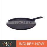 WS-FP14 Pre-seasoned Cast-iron Skillet, 9.85-inch thumbnail-1