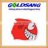 Cute Pattern Children Silicone Swim Cap Cover Ear thumbnail-5