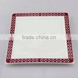 Porcelain Unique Shape Dinner Plate thumbnail-3