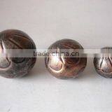 Metal Garden Spheres Copper Finish for Ornaments thumbnail-1