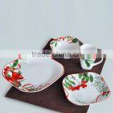 16pcs Ceramic Dinnerware Set,porcelain With Decal thumbnail-1