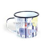 China Factory Wholesale Customized Traveling Enamel Mug thumbnail-3