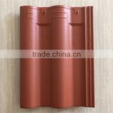 Wuxi ceramic double bent roof tiles made of superior clay in all colors