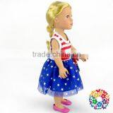 Fashion Girls' Doll One Pieces Dress Clothes Wholesale Cheap 18 Inches American Doll Clothes thumbnail-4