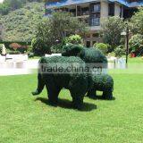 Green Grass Elephant Statue thumbnail-6