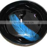 Lacquered Coconut Bowls With Various Pattern, Decorative Coconut Shell Bowls thumbnail-3