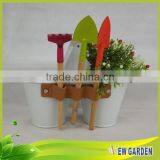 Bright Colors Newly Design Garden Decor Metal Hanging Flower Pot thumbnail-5