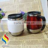 Cheap Gift Double Wall Stainless Steel Mug With Handle thumbnail-4