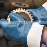 Nmsafety Blue Nitrile Heavy Duty Oil-resistant Working Gloves thumbnail-1