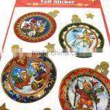 Foil Sticker, Laser Foil Sticker, Christmas Foil Sticker thumbnail-6