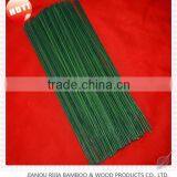 High Quality Green Painted Bamboo Stick,garden Stick thumbnail-1