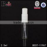 2.5ml 3ml Perfume Bottle Tube Glass Sprayer 3ml Crystal Bottle for Perfume thumbnail-2
