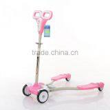 Factory Direct Supply Kids 4 Wheel Kick Scooter /scooter Kids New Model / Widen Pedal Cheap Kids Scooter