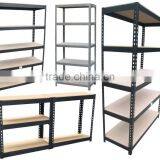 Painting Black Steel Storage Rack 5 Adjustable Shelves thumbnail-4