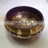 Best Selling Symbolic Colored Tibetan Healing Meditation Singing Bowl thumbnail-1