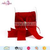 Promotion Christmas Decorative Red Velvet Ribbon thumbnail-1