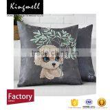 Cute Design Printed Cushion Linen Fabric Sofa/car Seat Cushion Covers thumbnail-3