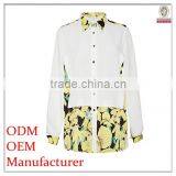 Good Quality Fashion Custom Solid Color Oversized Blouse thumbnail-1