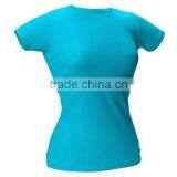 WOMEN SHORT SLEEVE BLANK T-SHIRT thumbnail-1
