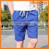 Cheap and Good Quality Polyester Men Plained Shorts Beach Shorts Surplus Stock Clearance thumbnail-2