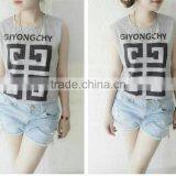 Customize Printing of Women Tank Top, 100% Polyester thumbnail-2