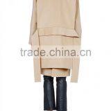 Woven Warmest Winter Women Wool Cashmere Coat thumbnail-4