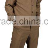 Custom Cheap Work Uniform Green Cotton Coveralls for Men Working Coverall thumbnail-5