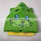 Trade Assurance Combed Cotton Screen Printing Terry Children Poncho Beach Towel thumbnail-5