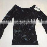 Mesh Seamless Lady Long Sleeve T-shirts thumbnail-1