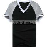 Mens Short Sleeve CVC V-neck Tee TB03 thumbnail-1
