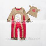 Boy Rompers 2017 Best Sale Long Sleeve Stripe Style Cotton Baby Clothes thumbnail-2