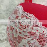 High Fashion Style Red Match White Lace Sexy Ladies Bra Panty Set thumbnail-5